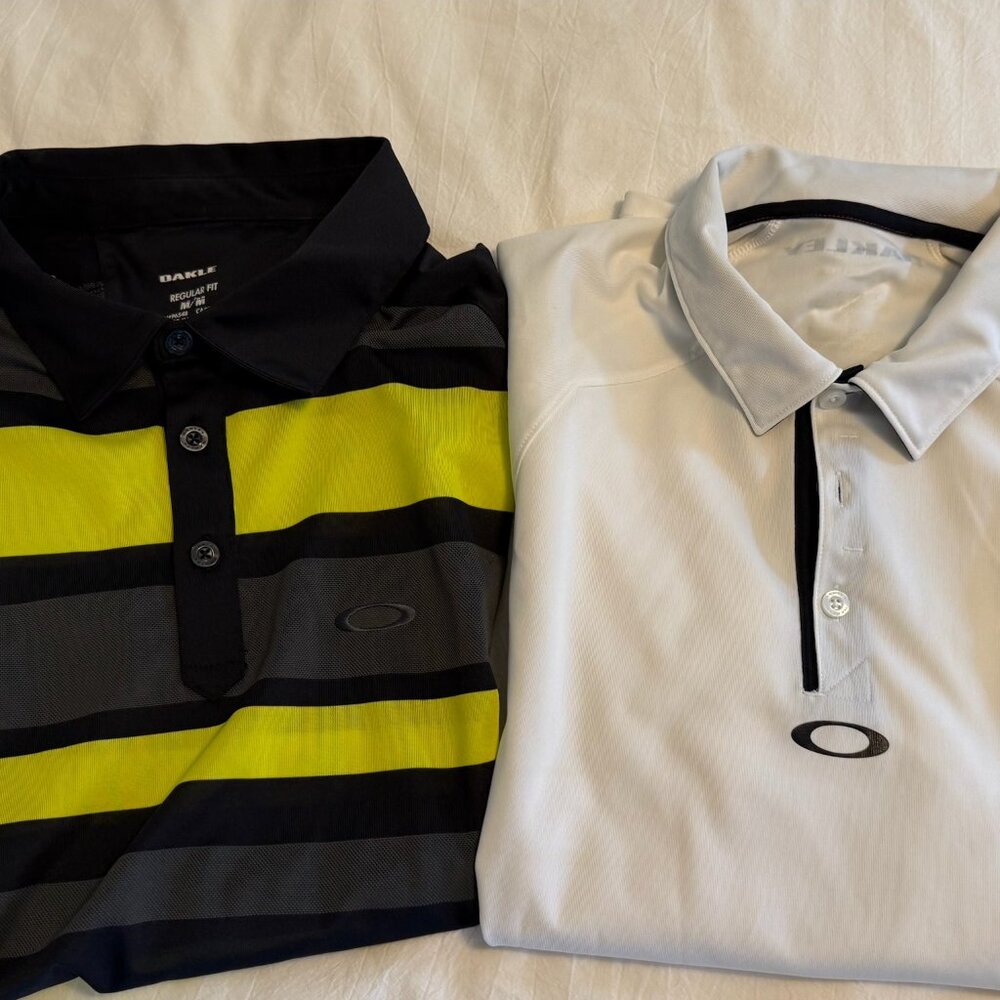 Oakley Golf Shirts (Size Medium) (sold together)